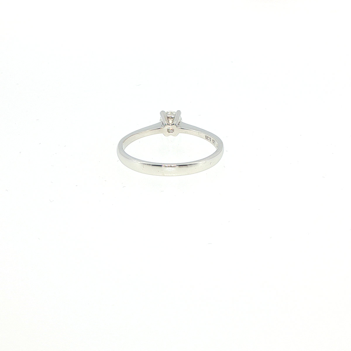 Solitario dritto 0,30 ct – Chapeau