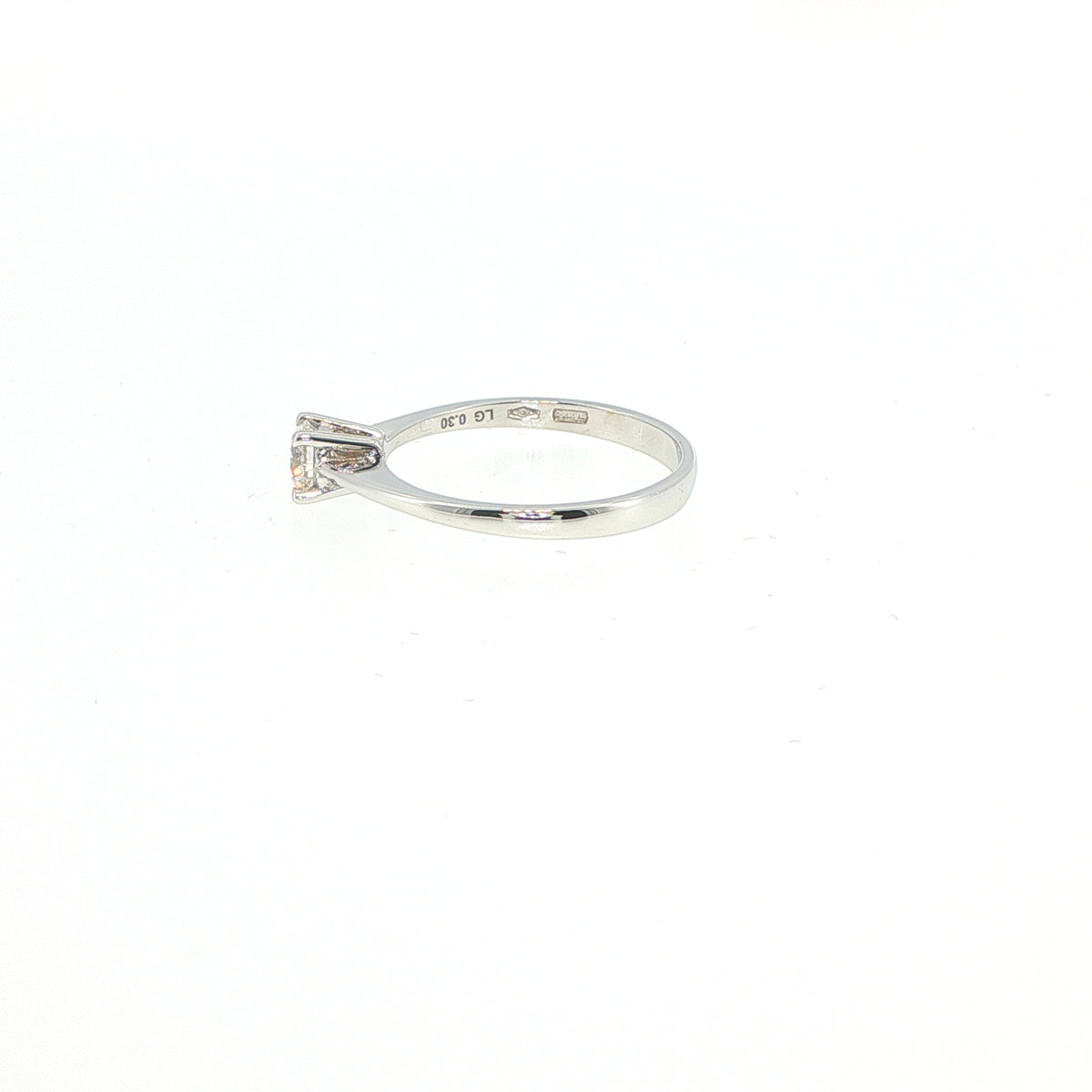 Solitario dritto 0,30 ct – Chapeau