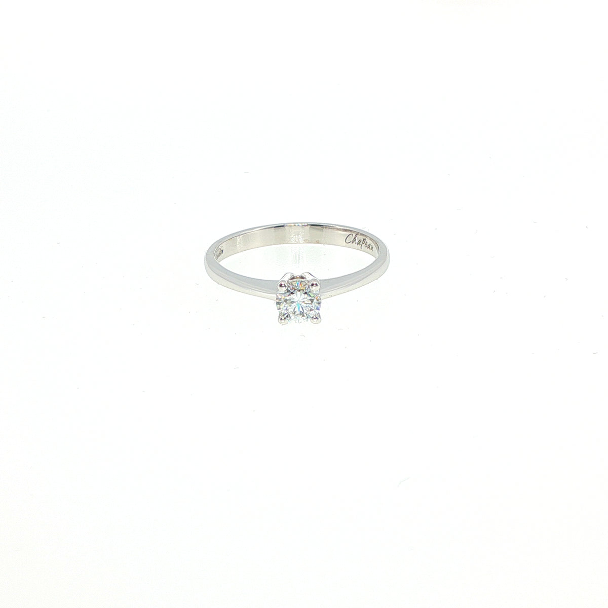 Solitario dritto 0,30 ct – Chapeau