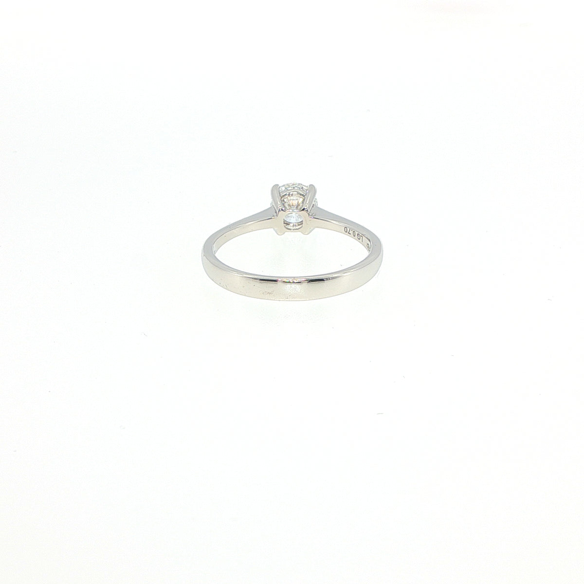 Solitario dritto 0,70 ct – Chapeau