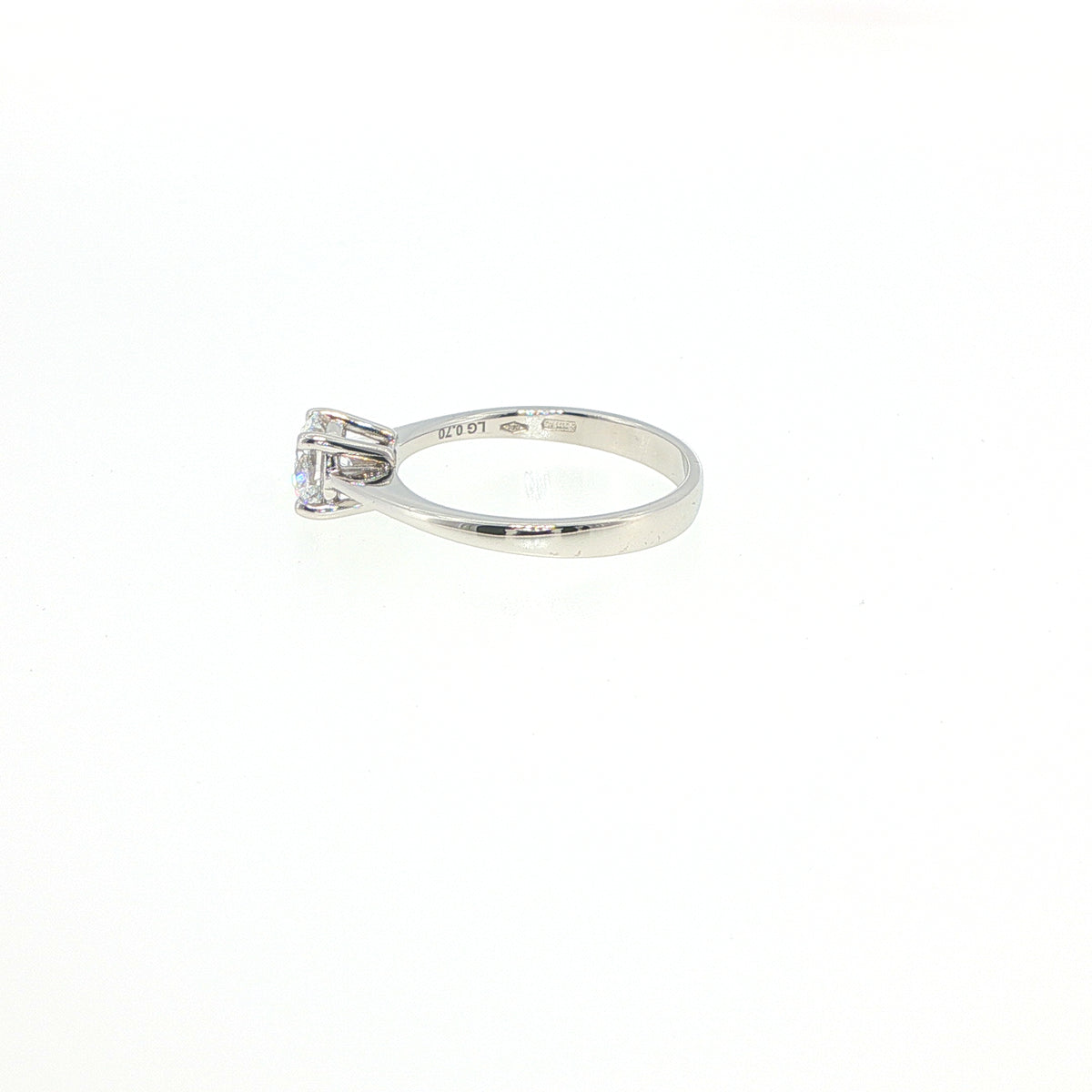 Solitario dritto 0,70 ct – Chapeau