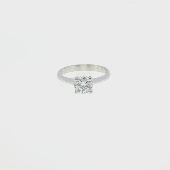 Solitario dritto 1,00 ct – video – Chapeau