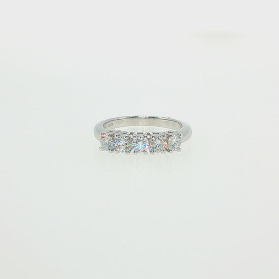 Fedina 5 pietre 1,00 ct – video – Chapeau