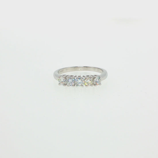 Fedina 5 pietre 0,75 ct – video – Chapeau
